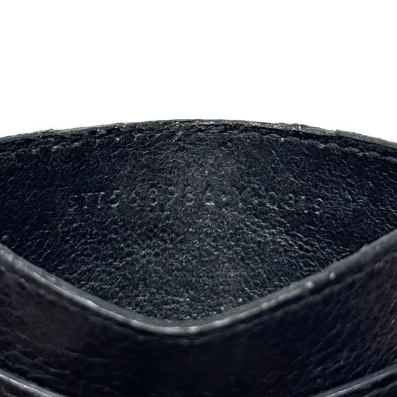 YSL All Black Cardholder Wallet - Picture 7 of 11